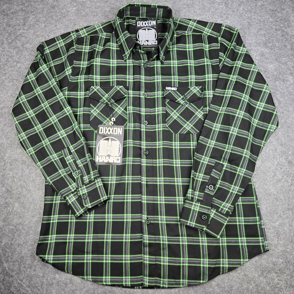 Dixxon Flannel Company X Hanro Men's XL Motorcycle Riding Shirt Limited Edition